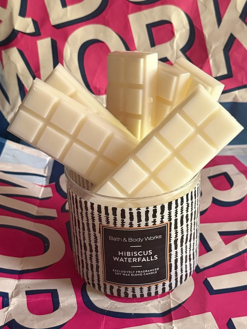 Bath & Body Works Candle Hibiscus Waterfalls Wax Melts